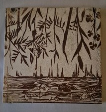 Antique tile Victorian Block