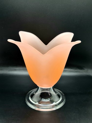 Vintage pink glass - vintage, vase