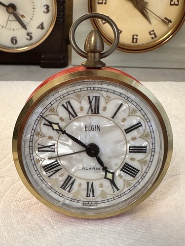 1978 vintage elgin alarm clock - 1978,