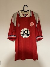 Middlesbrough 1993/1994 Home Football Shirt, Medium
