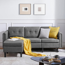 Modern L Shaped Corner Sofa 3