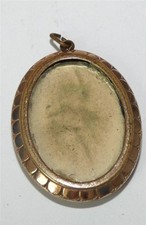 Antique Rolled Gold Locket Fob