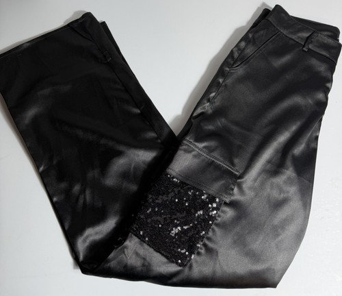 Selva satin like - satin, pants