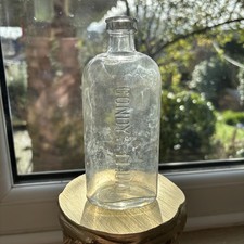 Vintage glass medicine bottle
