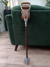 Vintage Tirion Seat Stick Tan Leather Genuine With Tag Shooting Stick