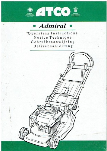 Atco admiral 16s 16es petrol - 16es,
