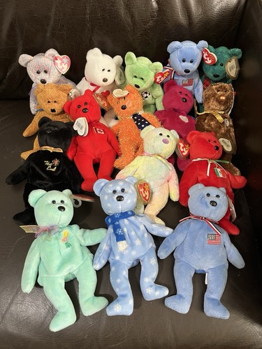 Beanie baby babies - x,