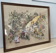 Vintage Long Stitch Tapestry