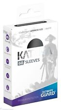 Ultimate Guard - Katana Sleeves Japanese Size - Black 60pk :: YuGiOh! Size ::