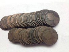 Bulk victorian pennies choose - pennies,
