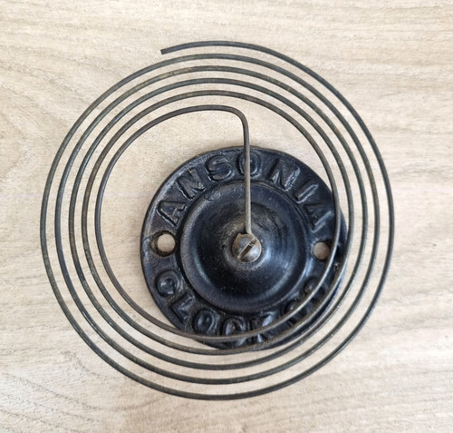 Antique ansonia clock - co, 4"