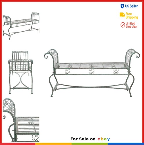 Outdoor garden bench - garden,