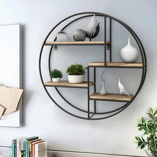 Hexagon wall floating shelves - floating,