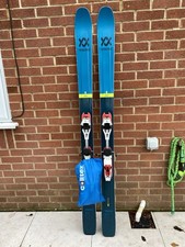 Volkl 100eight Touring/freeride Skis 189cm With Bindings And Skins
