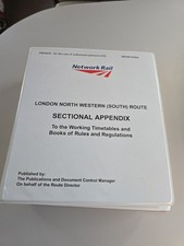 Network Rail LNW South Route Sectional Appendix 2006 + Updates to 2013 Binder