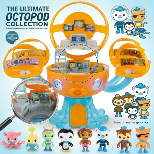Octonauts octopod toy - octopod,