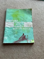 Suzuki rgv 250 Workshop manual