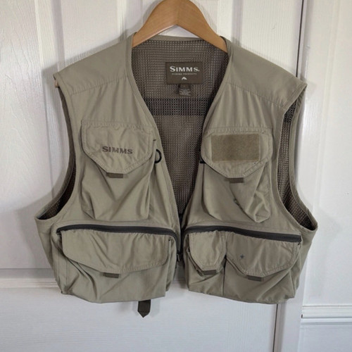 Simms mesh fishing gilet vest - mesh,