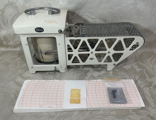 Vintage thermohygrograph - vintage,
