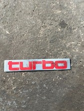 EP82 EP91 Toyota Starlet Glanza Front Turbo Badge intercooler Genuine