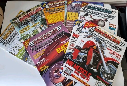 American motorcycles magazine - american,