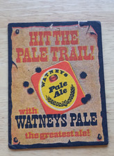 Watneys - Pale Ale  - Hit The Pale Trail !  - Vintage Beer Mat