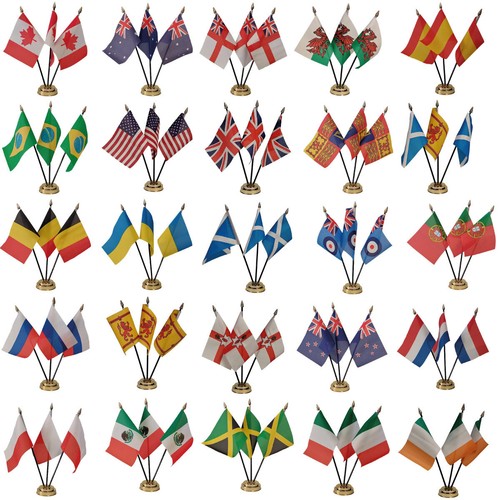 Triple table desk flag 240 - flag, 240+