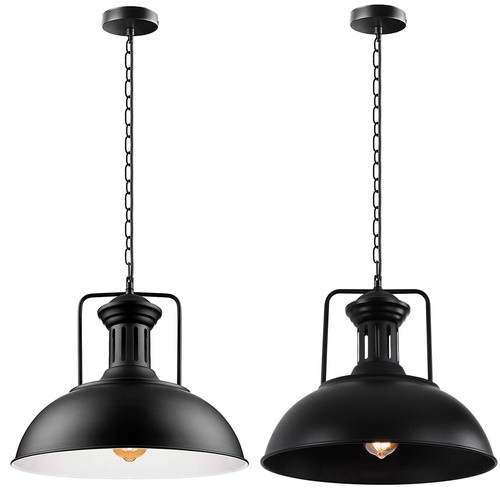 Dome pendant light - dome, metal