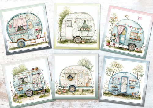 Shabby chic caravan - chic,