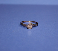 Le Vian 14K Rose Gold Morganite Solitaire Ring with Diamonds Size 8.25  [115GCM]