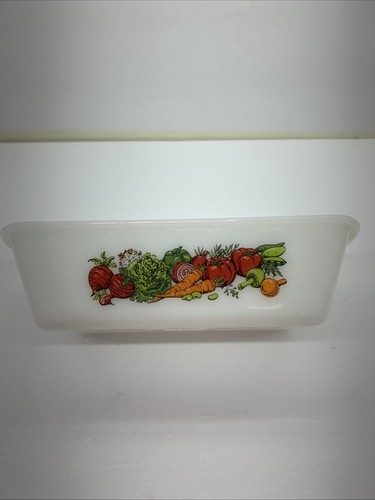 Vintage glasbake vegetable - glasbake,