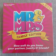 Mr & Mrs Family Edition Board