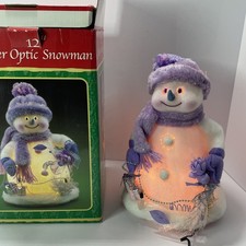 VTG 12” Christmas snowman