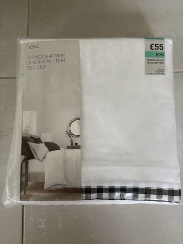 Next monochrome gingham trim - next,
