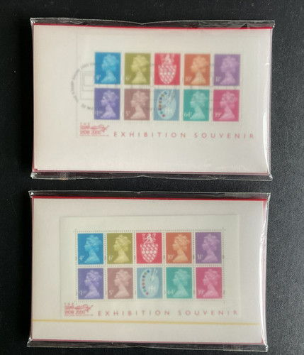 2000 stamp show souvenir - stamp,