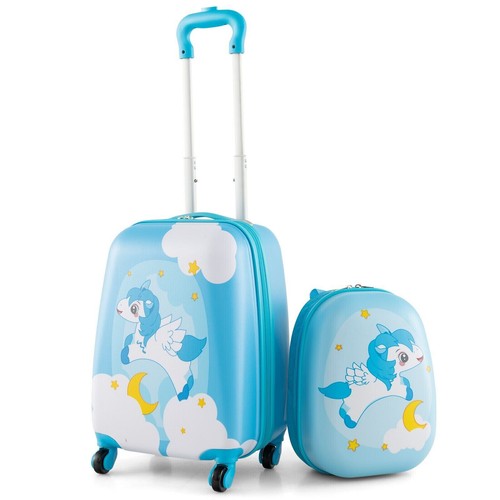 2pcs portable trolley luggage - trolley,