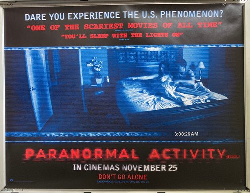 Cinema poster paranormal - poster:,