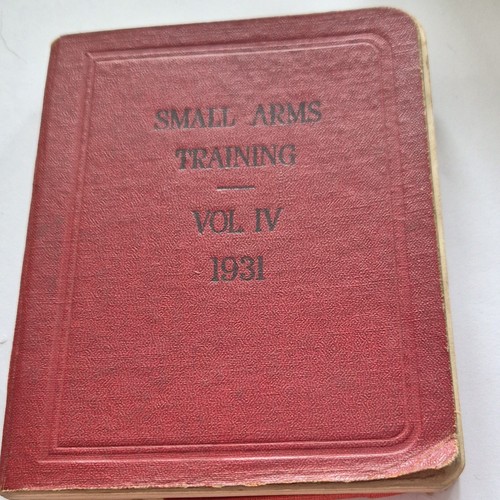 Small arms training - training, vol.1v