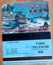 2 Phonecards Of Transport. Helicopter, Turkey Police, Boat, Motorcycle, Horse.