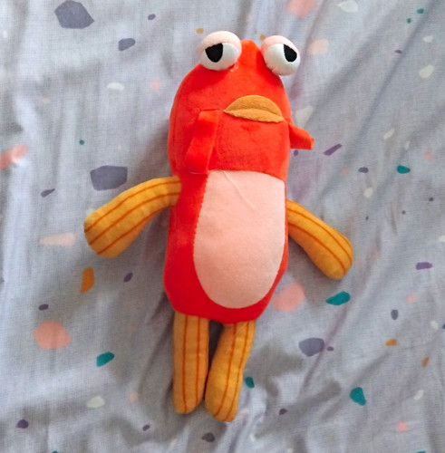 Fish plush soft - plush, stuffed