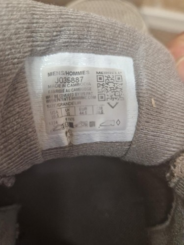 Pair used merrell mens moab - merrell,
