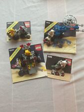 1980's Classic Lego  4 Space vehicles, men, instructions