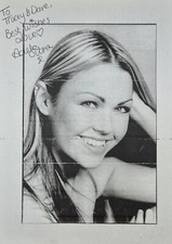 Adele Silva unique A4 original autograph signed/personalized photo on paper