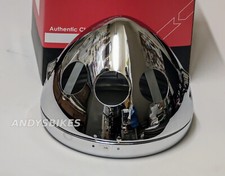 Lucas 7" Classic Chrome Headlight Bowl & Rim Triumph T140 T160 & Norton Commando