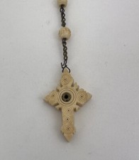 Vintage Rosary Stanhope Cross