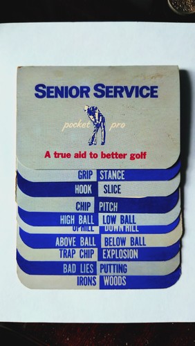 Vintage senior service pocket - service,