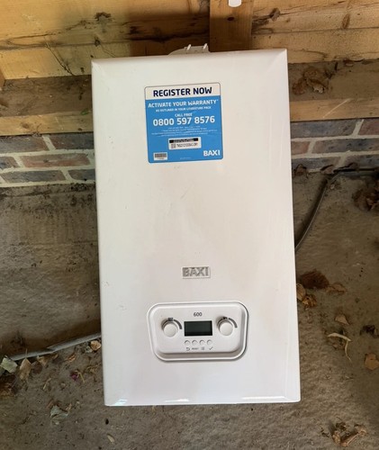 Baxi white wall mounted - white, boiler