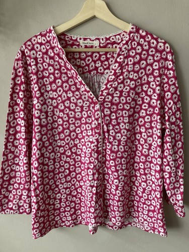Woolovers pink white - &, floral