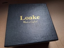 loake mens belt 'henry black ' size M 32/80 used