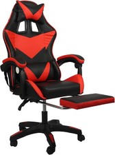 Swivel Gaming Chair PU Leather